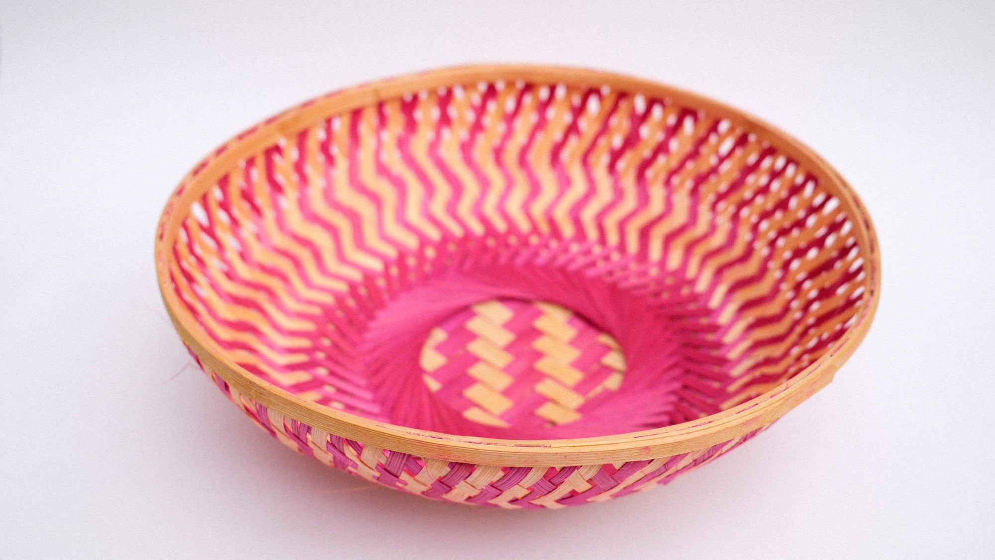 Fiesta Bamboo Basket