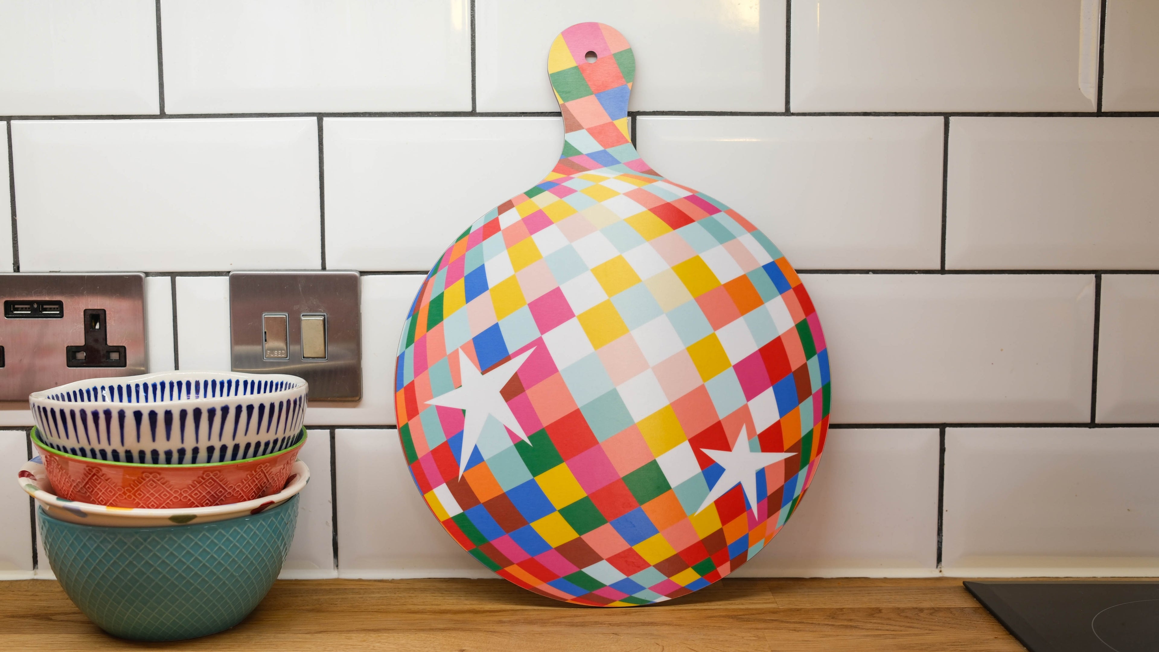 Disco Ball Chopping Board – Slice, Dice & Sparkle