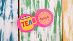 Tea and Biscuits Double Coaster