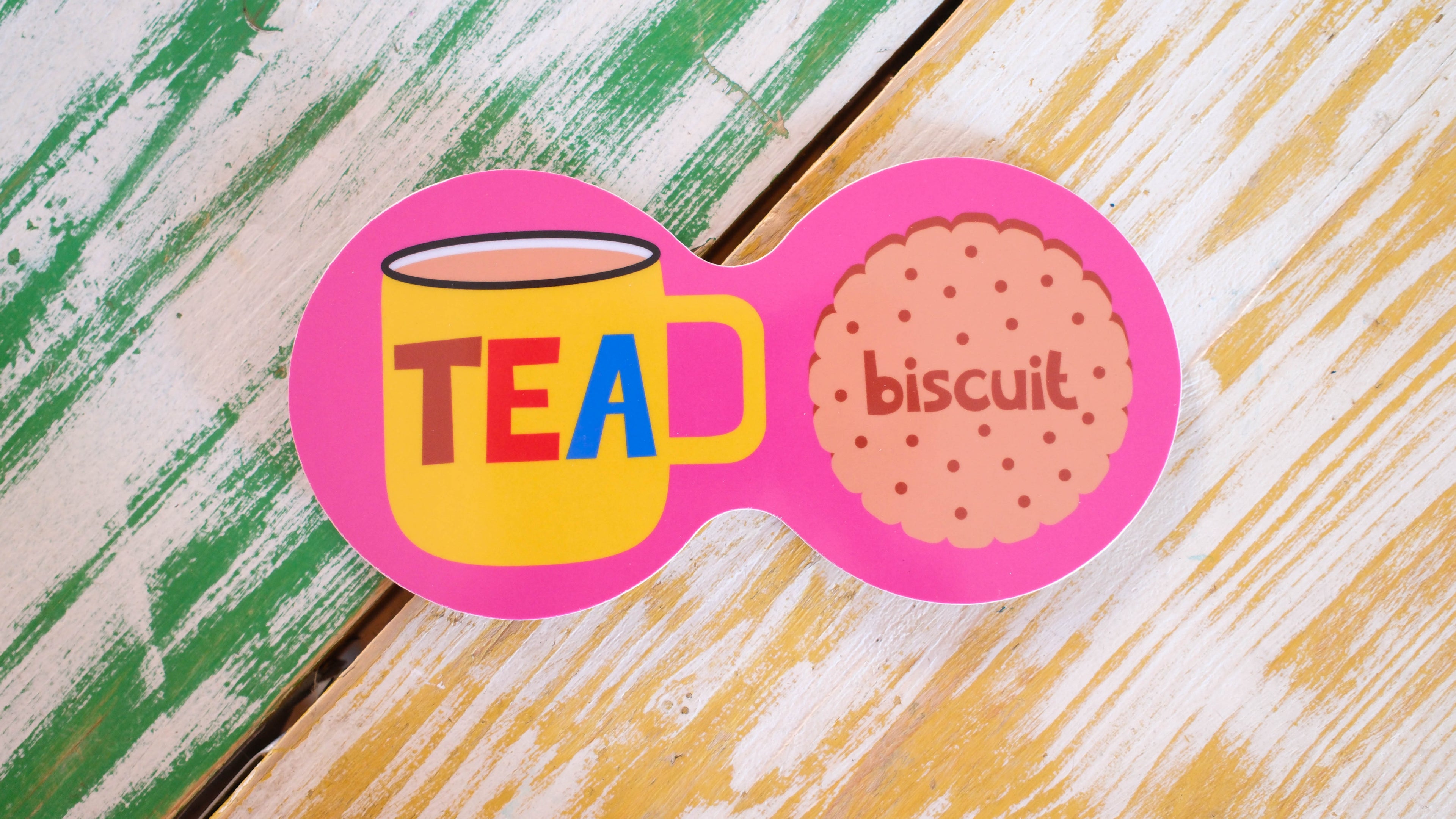 Tea and Biscuits Double Coaster