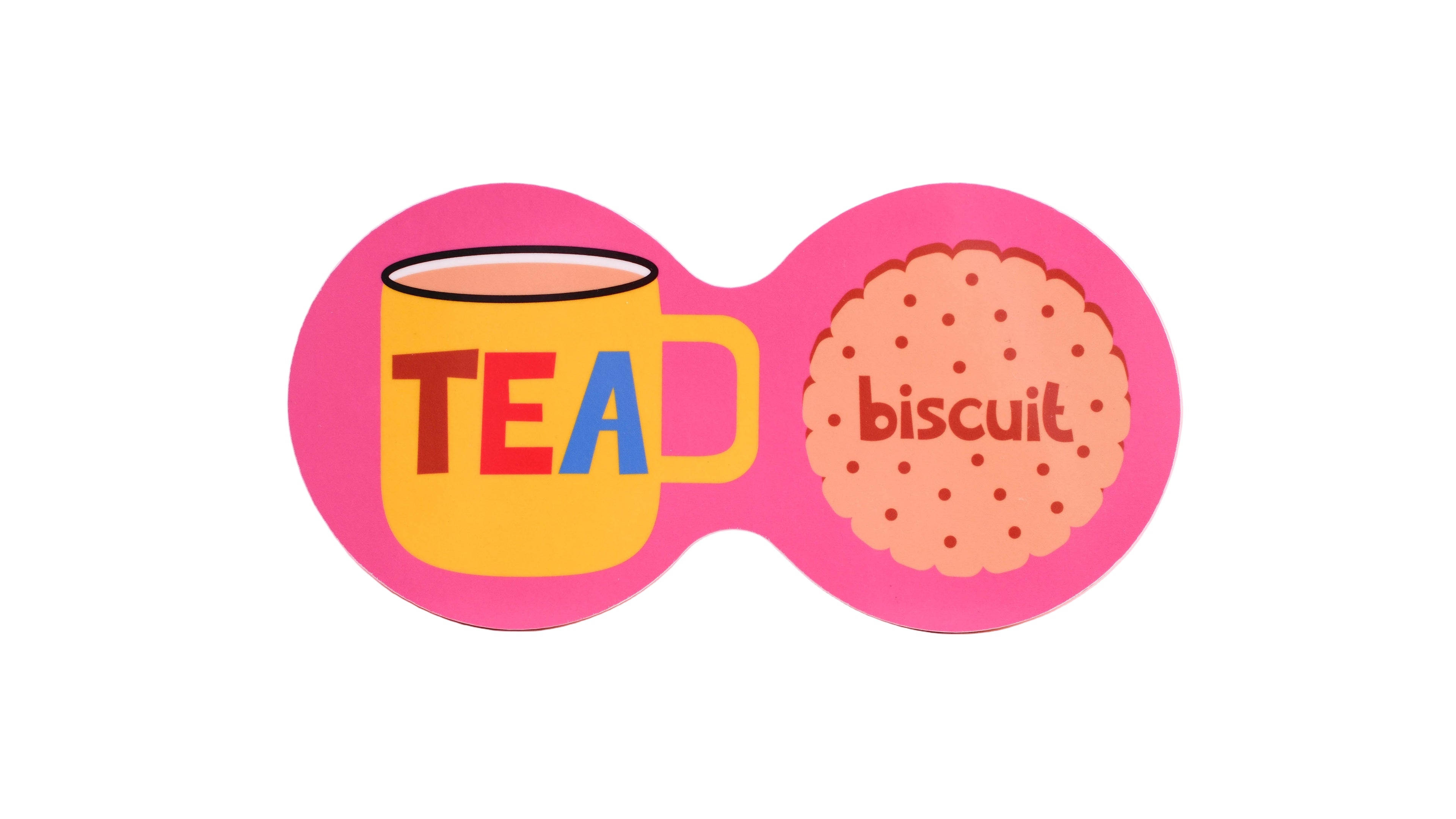 Tea and Biscuits Double Coaster