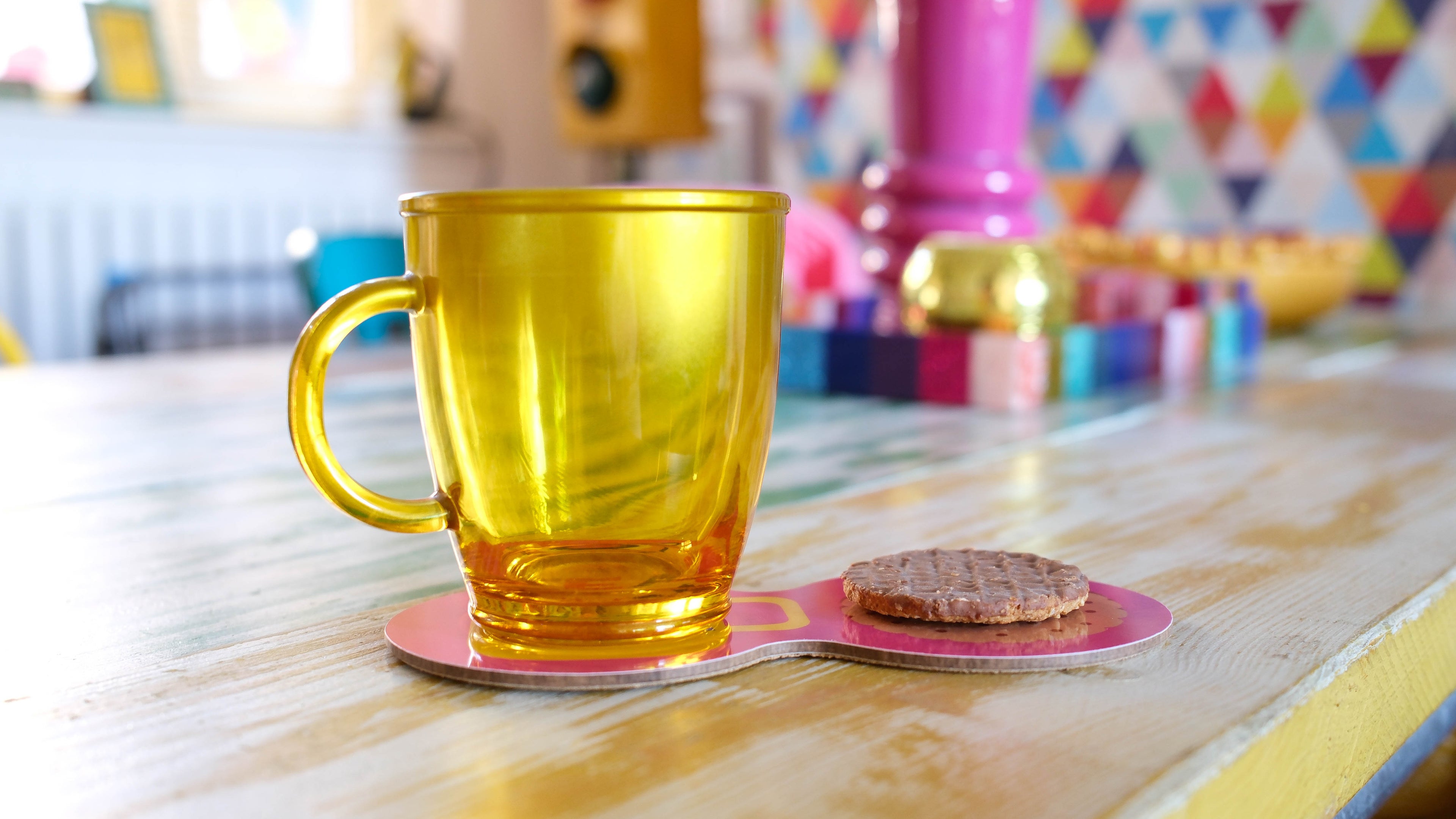 Tea and Biscuits Double Coaster