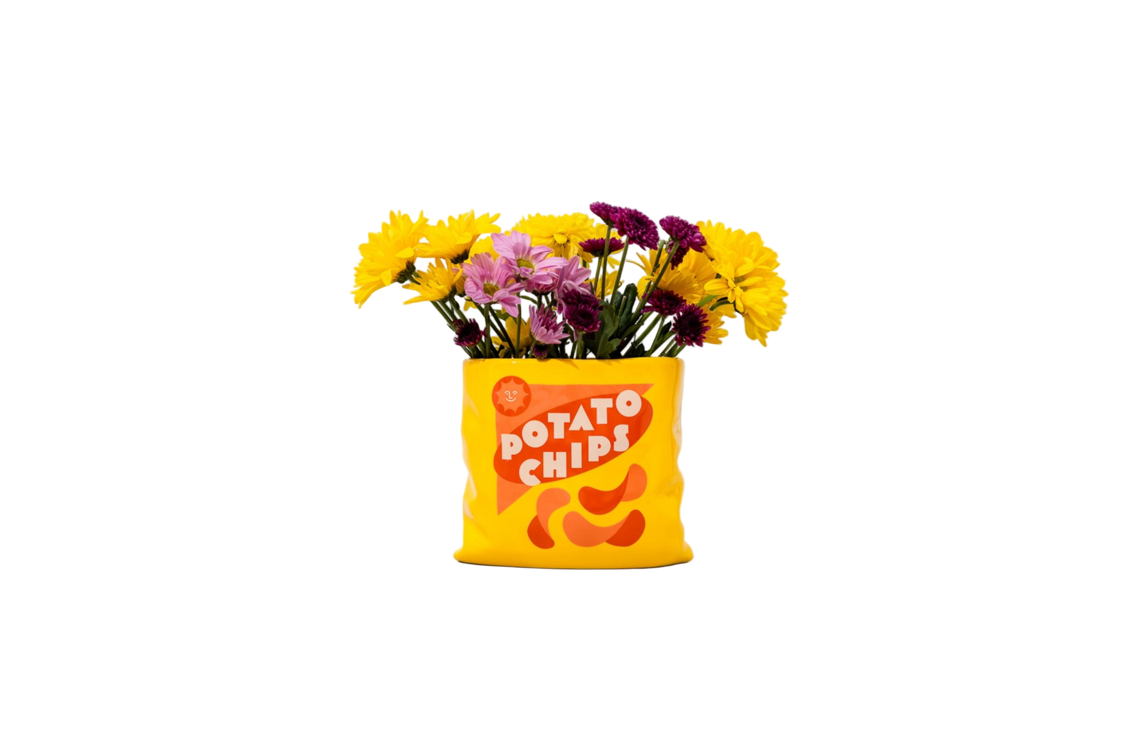 Crisp Packet Vase