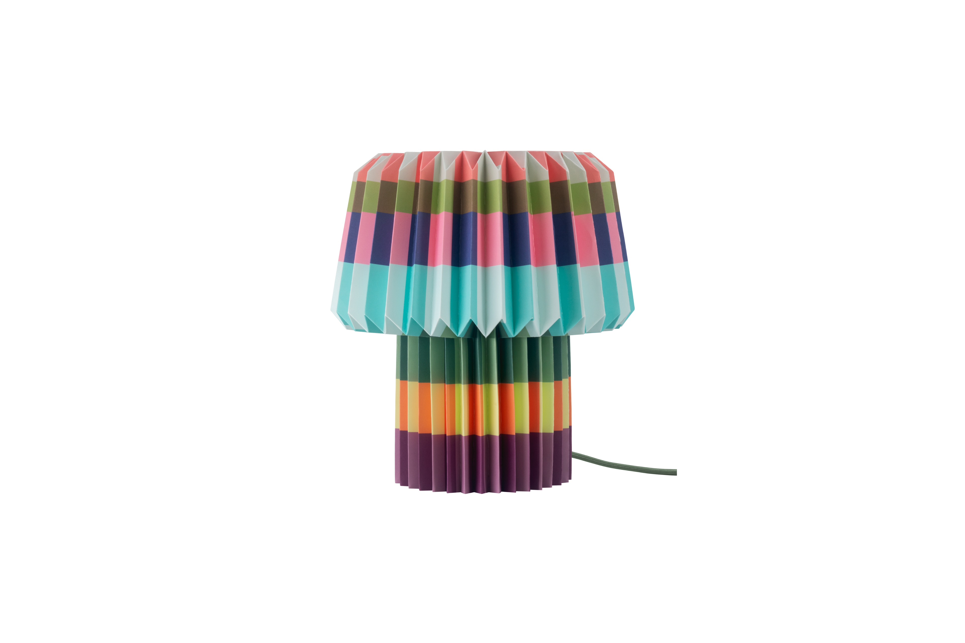 Remember Anna Blocks Paper Table Lamp – Colourful Retro Lighting