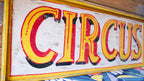 Circus Wooden Sign – Hand-Painted Vintage Fairground Wall Sign