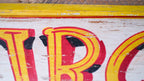 Circus Wooden Sign – Hand-Painted Vintage Fairground Wall Sign