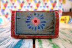 Indian Wooden Brick Mould with Floral Design – Decorative Storage