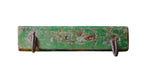 Green vintage coat hooks