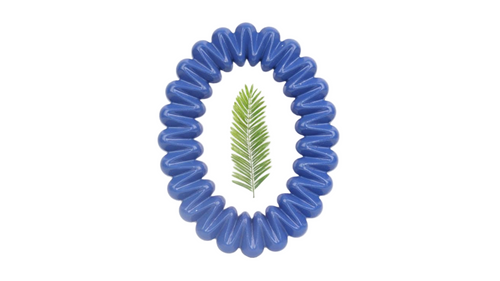 Royal blue wavy 6x4 photo frame 