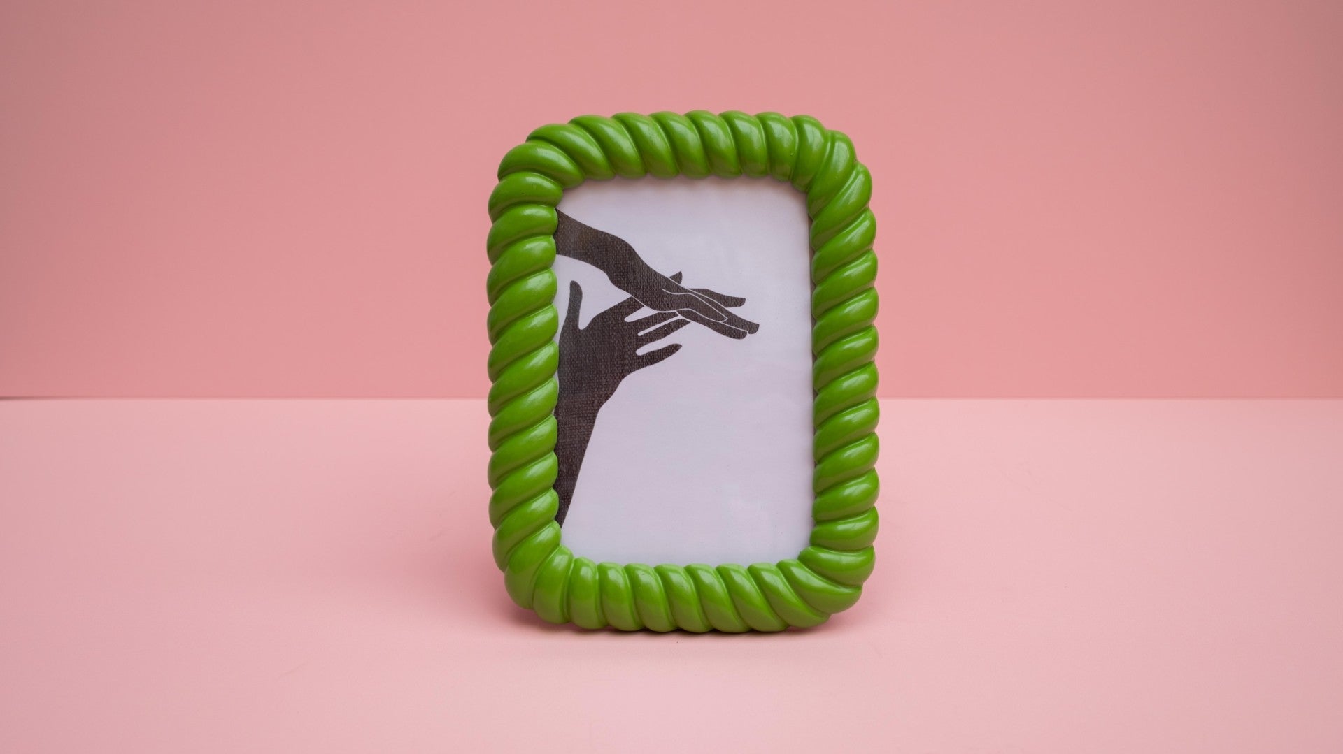 Green Twist-Layered 6x4 Photo Frame