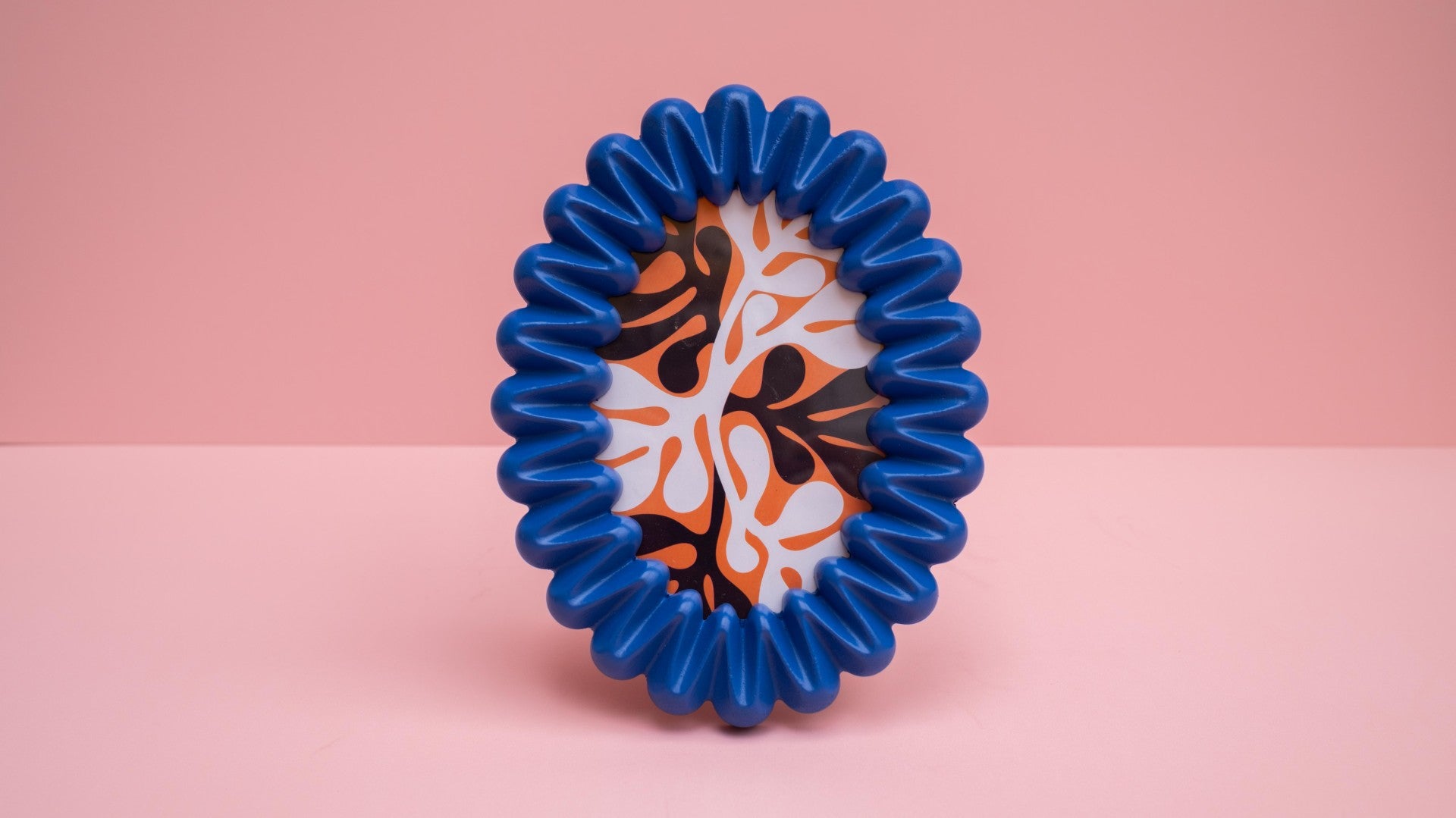 Blue Oval Wave 6x4 Photo Frame