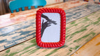 Red Twisted 6x4 Photo Frame