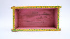 Vintage floral hand painted indian brick mould