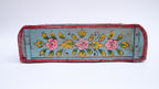 Indian Wooden Brick Mould with Floral Design – Decorative Storage