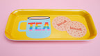 Tea & Biscuits Melamine Tray – Brew-tifully Bright & Biscuit-Ready