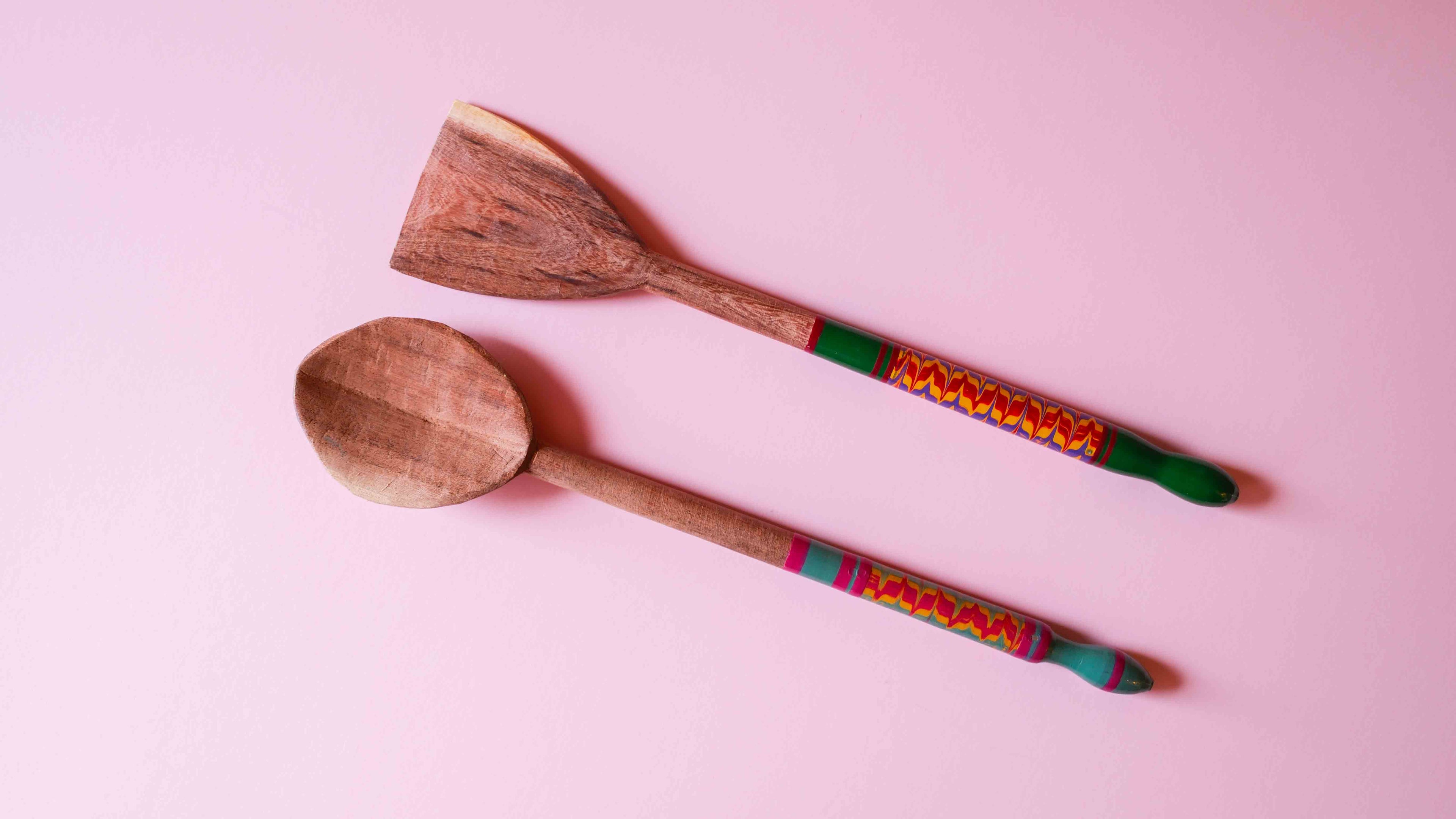 Wooden Spoon & Spatula Set