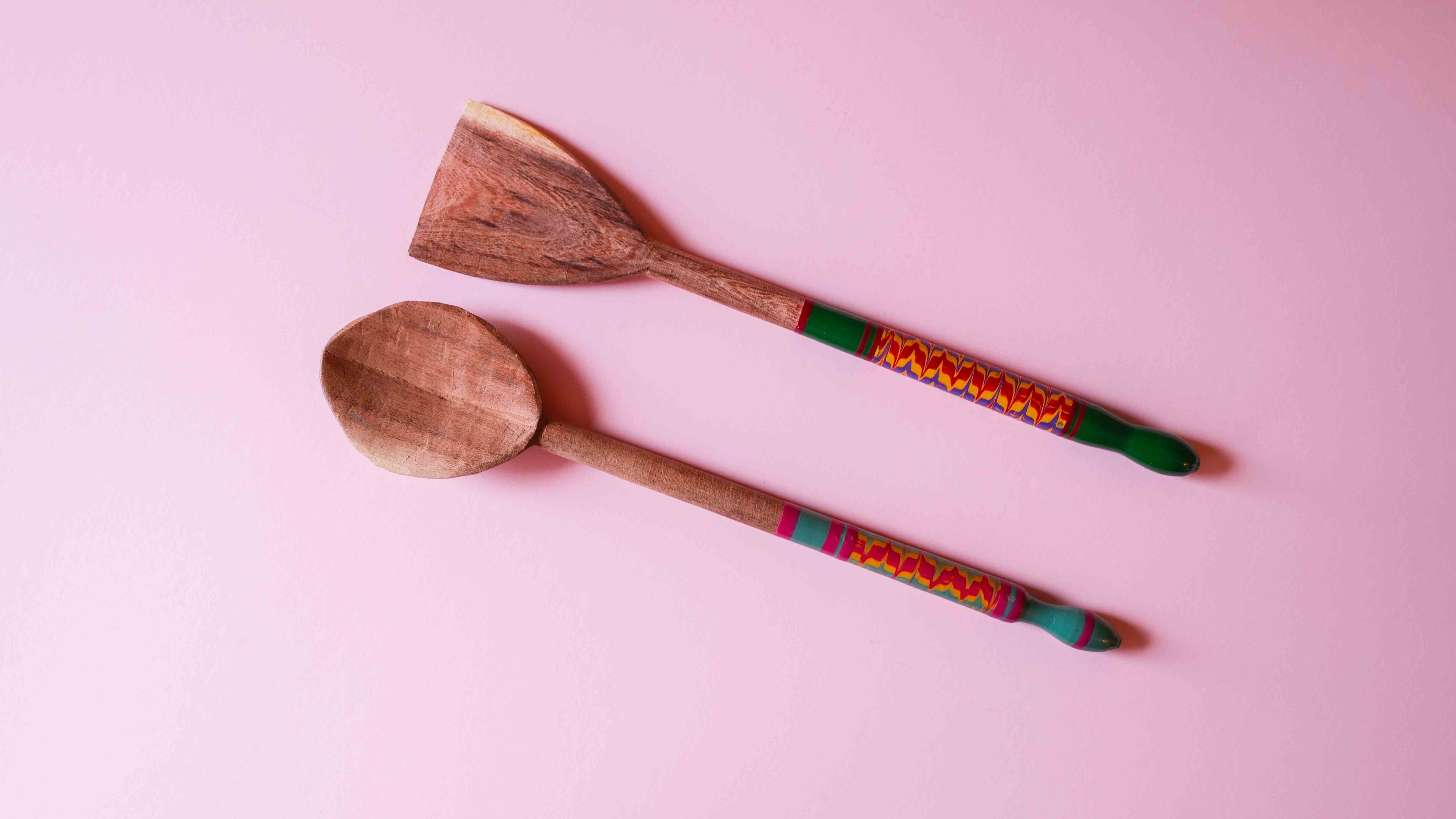 Wooden Spoon & Spatula Set