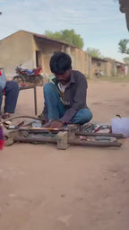 Colourful Handmade Chapati Rolling Pin