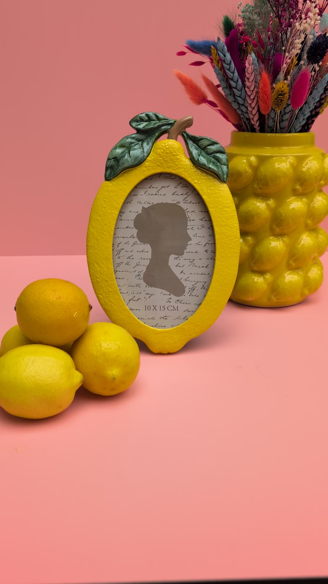 Lemon Photo Frame