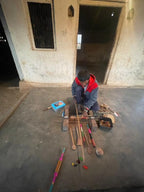 Colourful Handmade Chapati Rolling Pin